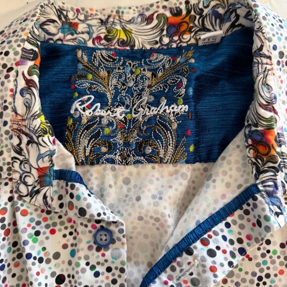 Robert Graham LS 2XL Button Down Shirt - Picture 4 of 7
